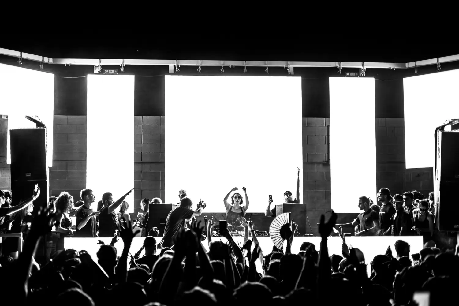 fotografare eventi notturni